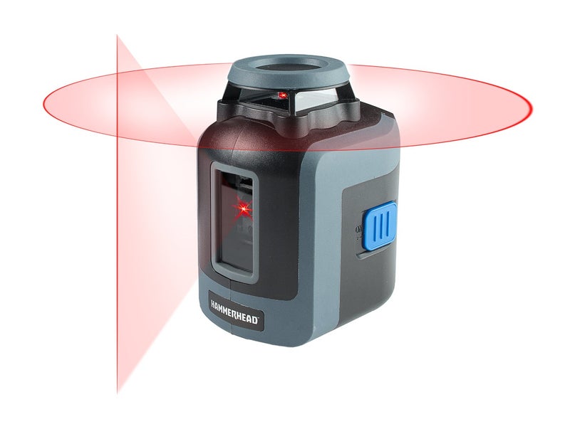Hammerhead Self-Leveling 360-Degree Cross Line Laser - HLCL360 - Image 1